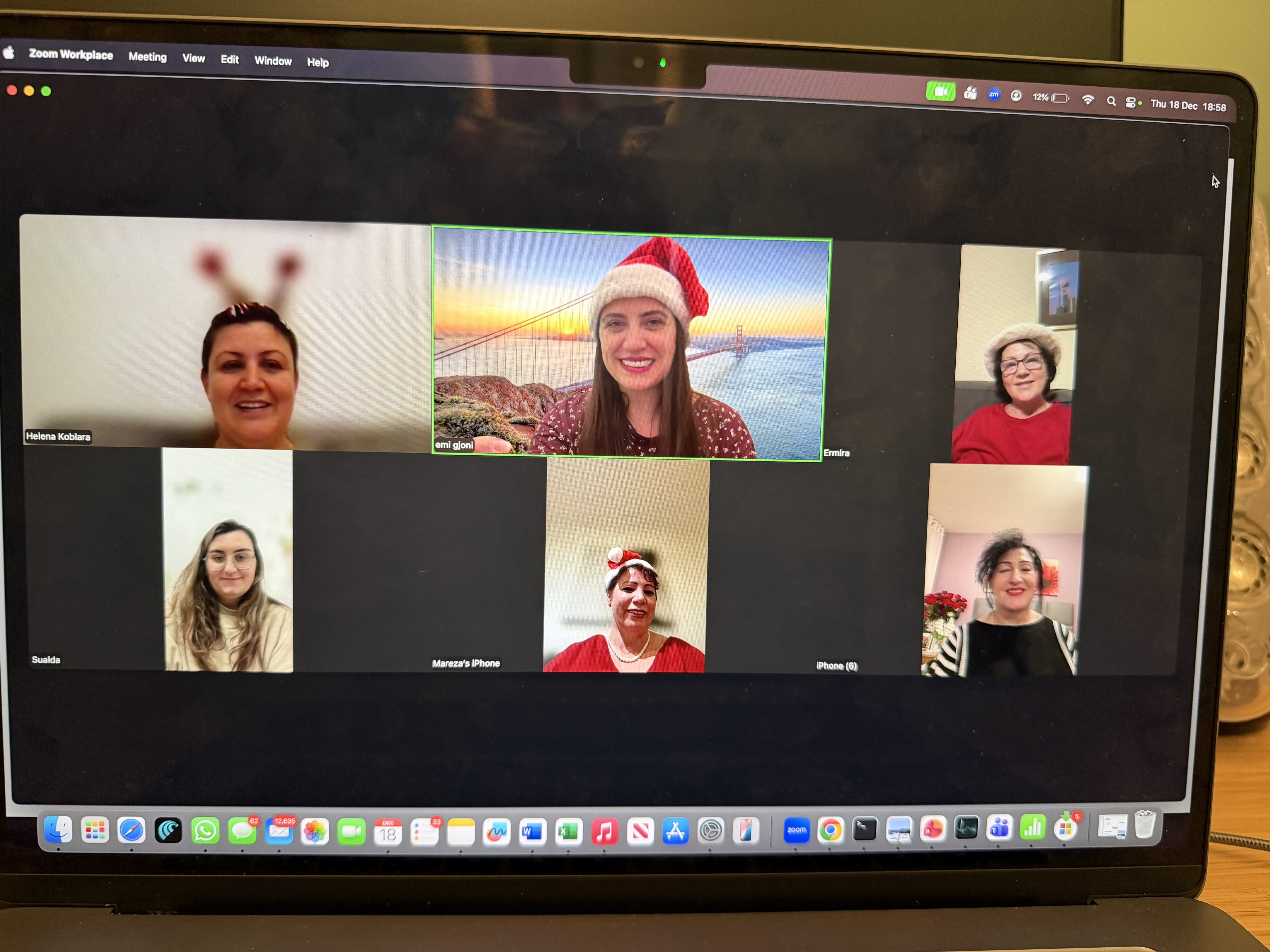 Women's community moment