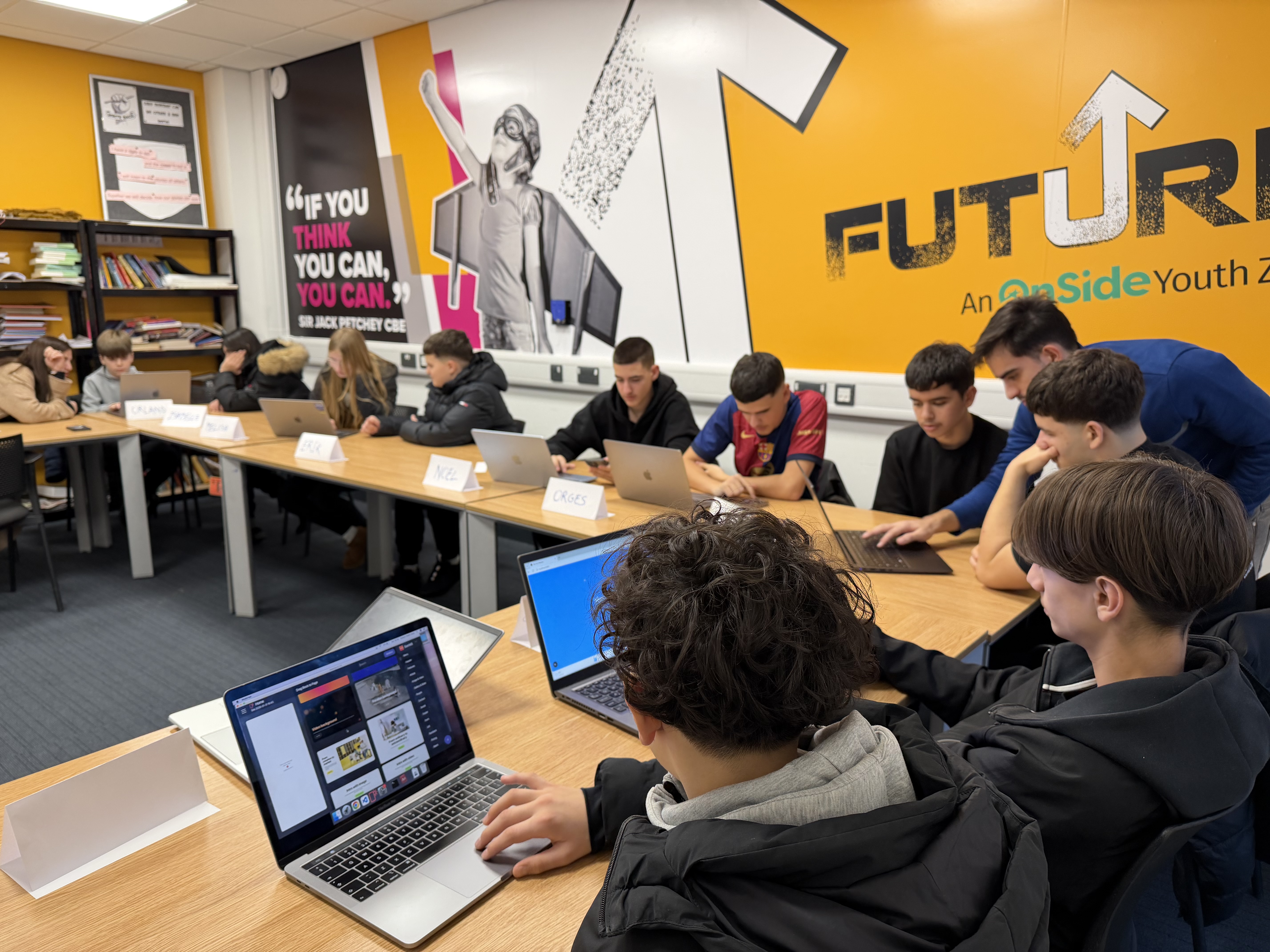 Coding camp youth session