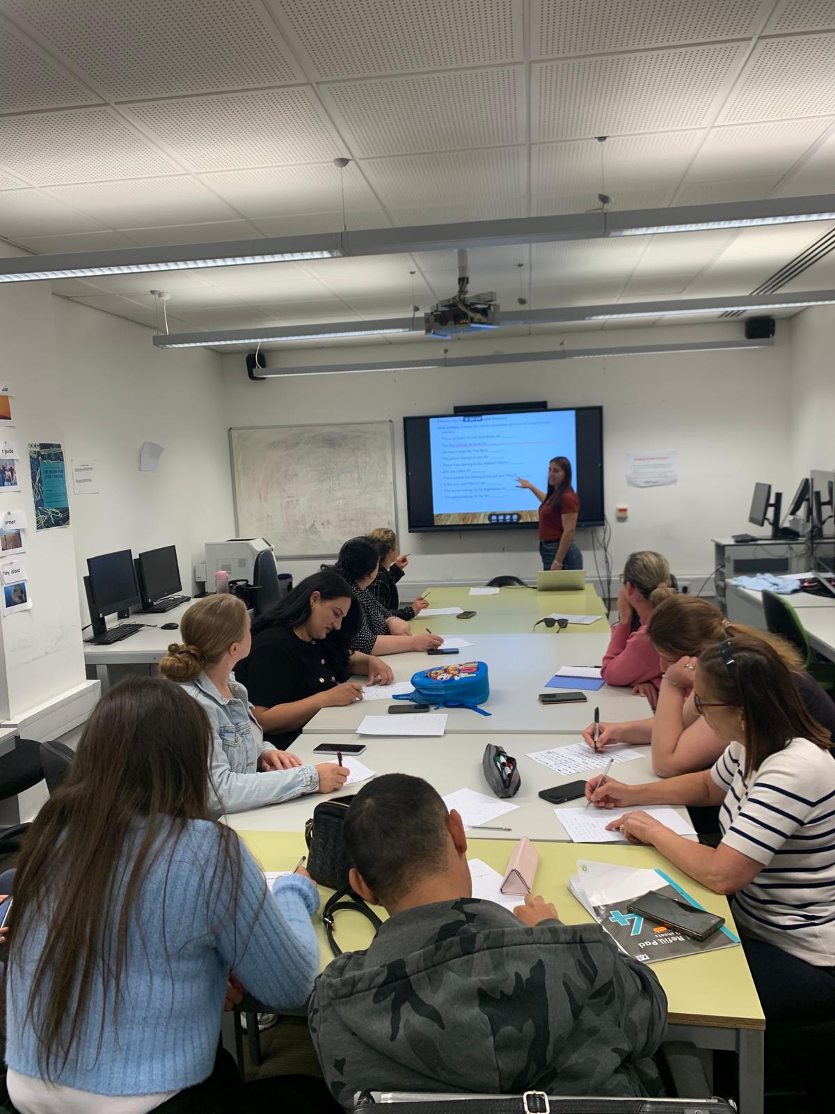 Women's education session