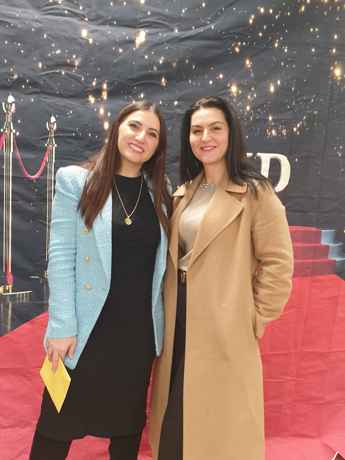 Thank you board from women participants