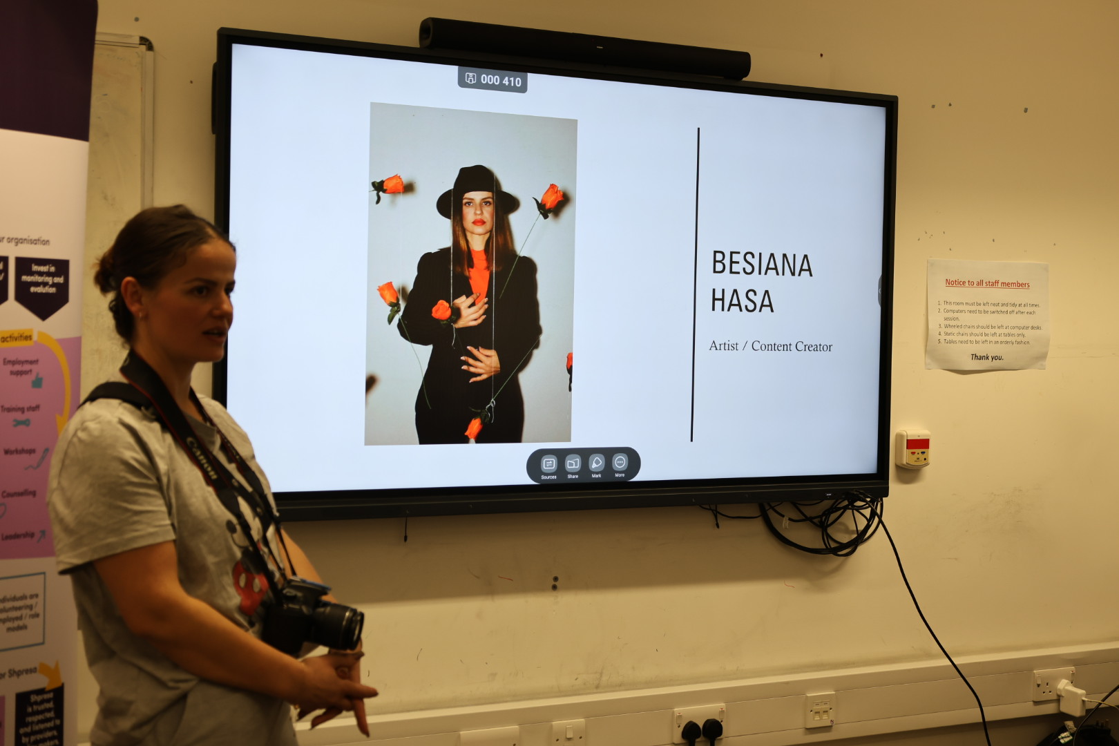 Group collaboration session